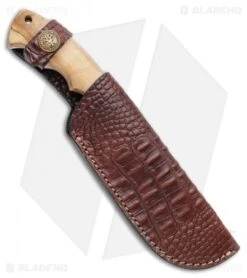 Boker Arbolito RK503 Fixed Blade Knife Olive Wood (3.6" Satin) -Boker ARBOLITO FIXED BLADE RK503 02BA503 BHQ 114708 LS Side