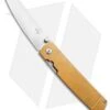 Boker Plus Kansei Tenshi Liner Lock Knife Brass (3" Satin) 01BO328