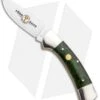 Boker 3000 150th Anniversary Lockback Knife Green Curly Birch (3.4" Satin)