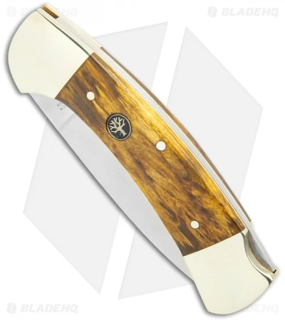 Boker 3000 Lockback Knife Curly Birch (3.4" Satin) 117100 2 Boker 3000 Lockback Knife Curly Birch (3.4" Satin) 117100 - Image 2