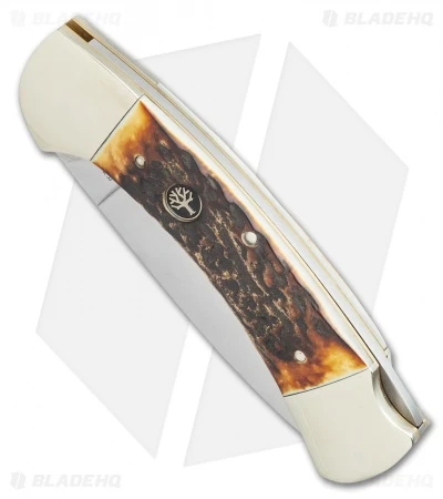 Boker Stag Hunter Lockback Pocket Knife (3.4" Polished) 114000 2 Boker Stag Hunter Lockback Pocket Knife (3.4" Polished) 114000 - Image 2