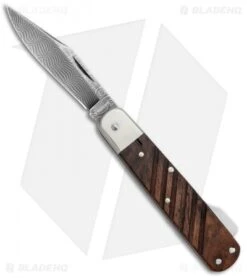 Boker 98k-Damascus Clip Point Lockback Knife Desert Ironwood (2.6" Damascus)