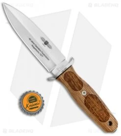 Boker A-F 4.5 Feuerzauber Dagger Fixed Blade Knife Rosewood (4.5" Satin) 122644 -Boker Boker A F 4.5 Feuerzauber Dagger Rosewood Satin 122644 BHQ 83883 jr bottlecap