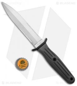 Boker Applegate-Fairbairn Vintage Combat Knife Gray (6" Satin Serr) 123543 -Boker Boker Applegate Fairbairn Vintage combat Gray Satin Serr 123543 BHQ 90341 jr bottlecap