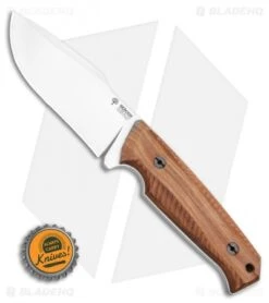 Boker Arbolito Bison Fixed Blade Knife Guayacan Wood (4.25" Satin) 02BA404 -Boker Boker Arbolito Bison Fixed Blade Knife Guayacan Wood 4.25in Satin 02BA404 BHQ 111602 LS Bottlecap 2