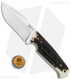 Boker Arbolito Bison Fixed Blade Knife Stag (4.13" Satin) 7 Boker Arbolito Bison Fixed Blade Knife Stag (4.13" Satin) -Boker Boker Arbolito Bison Stag Satin BHQ 111601 jr bottlecap