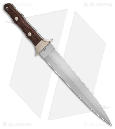 Boker Arbolito Colmillo Fixed Blade Dagger Knife Guayacan Wood (10.7" Satin) 2 Boker Arbolito Colmillo Fixed Blade Dagger Knife Guayacan Wood (10.7" Satin) - Image 2