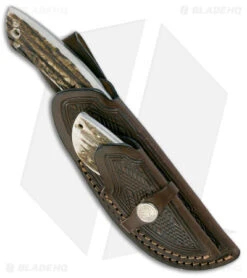 Boker Arbolito Guides Combo Fixed Blade Knife Set Stag (Bohler N695) -Boker Boker Arbolito Guides Combo Fixed Blade Set BHQ 78058 jr sheath