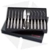 Boker Arbolito Stag Steak Knife Dinner Set 03BA5717H (12 Piece Set)