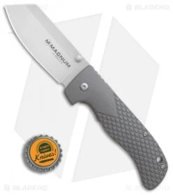 Boker Arctic Ocean Sailor Liner Lock Knife Grey G-10 (3.3" Satin) 01RY844 -Boker Boker Artic Ocean Sailor Gray G10 satin BHQ 86598 er bottlecap