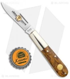 Boker Barlow 150th Anniversary Series Pocket Knife 3.25" Curly Birch Wood 115941 7 Boker Barlow 150th Anniversary Series Pocket Knife 3.25" Curly Birch Wood 115941 -Boker Boker Barlow 150 Anniversary Edition Curly Birch Wood 115941 BHQ 117273 jr bottlecap