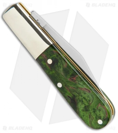 Boker Barlow Anniversary 150 Slip Joint Knife Green Birch (2.5" Satin) 116941 3 Boker Barlow Anniversary 150 Slip Joint Knife Green Birch (2.5" Satin) 116941 - Image 3