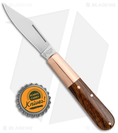 Boker Barlow Integral Slip Joint Knife Desert Ironwood/Copper (2.5" Satin) 4 Boker Barlow Integral Slip Joint Knife Desert Ironwood/Copper (2.5" Satin) - Image 4
