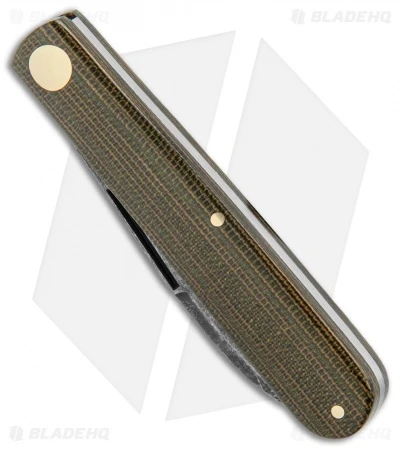 Boker Barlow Prime EDC Slip Joint Knife Green Micarta (2.75" Acid Wash) 2 Boker Barlow Prime EDC Slip Joint Knife Green Micarta (2.75" Acid Wash) - Image 2