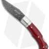 Boker Boxer Damascus Lockback Knife Red Micarta (3.1" Damascus) 111025DAM