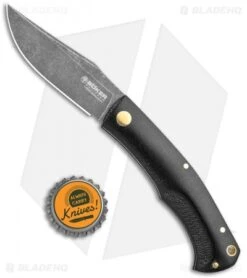 Boker Boxer EDC Slip Joint Knife Black Jute Micarta (3.1" SW) 111129 -Boker Boker Boxer EDC SJ Black Jute Micarta Acid 111129 BHQ 118363 jr bottlecap