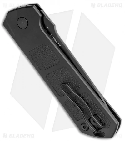 Boker Burnley Kihon Drop Point Automatic Knife (3.25" Black) 3 Boker Burnley Kihon Drop Point Automatic Knife (3.25" Black) - Image 3