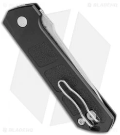 Boker Burnley Kihon Drop Point Automatic Knife (3.25" Stonewash) -Boker Boker Burnley Kihon DP Auto SW BHQ 101389 jr side