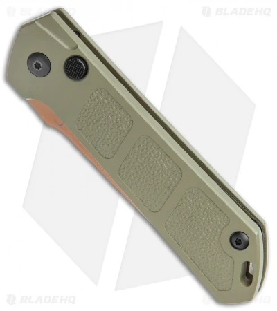 Boker Burnley Kihon Desert Warrior Drop Point Automatic Knife (3.3" Copper D2) 2 Boker Burnley Kihon Desert Warrior Drop Point Automatic Knife (3.3" Copper D2) - Image 2