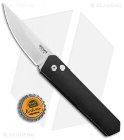 Boker Burnley Kwaiken Compact Automatic Knife Black (3" Stonewash) Pro-Tech -Boker Boker Burnley Kwaiken Compact Auto Black SW Protech BHQ 95732 jr bottlecap