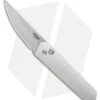 Boker Burnley Kwaiken Compact Automatic Knife Gray Aluminum (3" SW) 01BO253