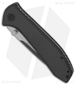 Boker Magnum Carter Frame Lock Knife CF/G-10 (3.5" Black SW) 01RY985 -Boker Boker Carter CF black BHQ 86600 er spine