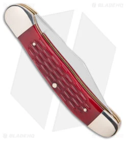 Boker Copperhead Pocket Knife 3.75" Jigged Red Bone 110811 -Boker Boker Copperhead Pocket Jigged Red Bone BHQ 146623 jr side