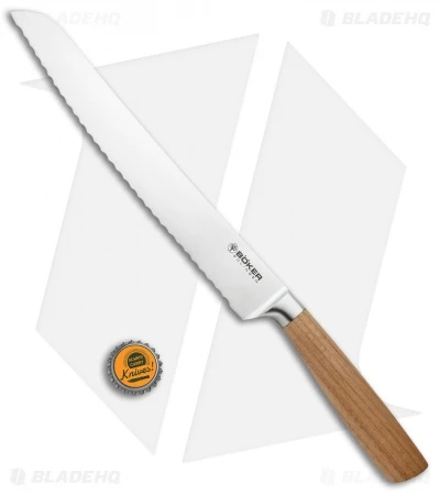 Boker Core 8.5" Bread Kitchen Knife Walnut Wood 4 Boker Core 8.5" Bread Kitchen Knife Walnut Wood - Image 4
