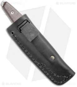 Boker Daily Knives AK1 Reverse Tanto Fixed Blade Knife Brown Micarta (3" Satin) -Boker Boker Daily Knives AK1 Tanto Fixed Dark Brown Micarta BHQ 118367 jr sheath