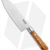 Boker Damascus Olive 6.75" Santoku Kitchen Knife Olive Wood