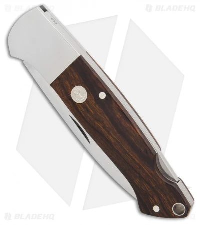 Boker Davis Classic Gold Lockback Knife Desert Ironwood (3.5" Satin) 114624 3 Boker Davis Classic Gold Lockback Knife Desert Ironwood (3.5" Satin) 114624 - Image 3