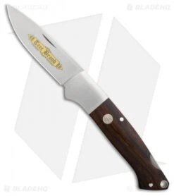 Boker Davis Classic Gold Lockback Knife Desert Ironwood (3.5" Satin) 114624