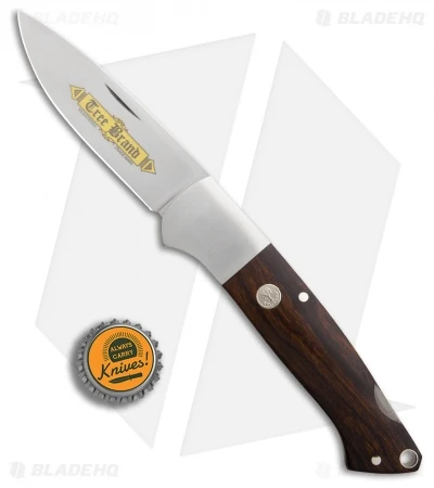 Boker Davis Classic Gold Lockback Knife Desert Ironwood (3.5" Satin) 114624 4 Boker Davis Classic Gold Lockback Knife Desert Ironwood (3.5" Satin) 114624 - Image 4