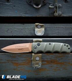 Boker Desert Warrior Kalashnikov Dagger Knife OD Green (3.25" Copper AUS 8) -Boker Boker Desert Warrior Kalashnikov Dagger Automatic Knife OD Green Copper BHQ30436 kp tool box 2 web