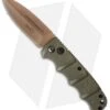 Boker Desert Warrior Kalashnikov Dagger Knife OD Green (3.25" Copper AUS 8)