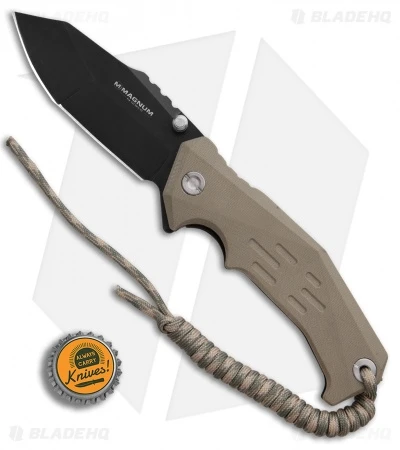 Boker Magnum Dune Buggy Liner Lock Knife Brown G-10 (3.5" Black) 01SC360 4 Boker Magnum Dune Buggy Liner Lock Knife Brown G-10 (3.5" Black) 01SC360 - Image 4