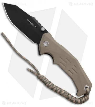Boker Magnum Dune Buggy Liner Lock Knife Brown G-10 (3.5" Black) 01SC360 1 Boker Magnum Dune Buggy Liner Lock Knife Brown G-10 (3.5" Black) 01SC360