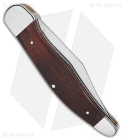 Boker Folding Hunter Pocket Knife 5.25" Rosewood W/ Pouch 110838 7 Boker Folding Hunter Pocket Knife 5.25" Rosewood W/ Pouch 110838 -Boker Boker Folding Hunter Pocket Knife 5in Rosewood w Pouch BHQ 146729 td side