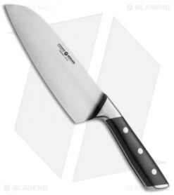 Boker Forge 6.5" Santoku Kitchen Knife Black