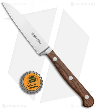 Boker Heritage 3.5" Vegetable Kitchen Knife Walnut Wood 4 Boker Heritage 3.5" Vegetable Kitchen Knife Walnut Wood - Image 4