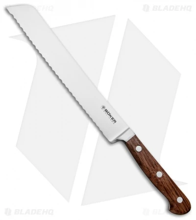 Boker Heritage 8" Bread Kitchen Knife Walnut Wood 1 Boker Heritage 8" Bread Kitchen Knife Walnut Wood