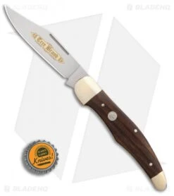 Boker Hunter's Knife Classic Gold 5.25" Desert Ironwood 114014 7 Boker Hunter's Knife Classic Gold 5.25" Desert Ironwood 114014 -Boker Boker Hunters Traditional Desert Ironwood Satin BHQ 86573 er bottlecap