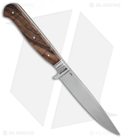 Boker Jager Gold Nicker 11 Fixed Blade Knife Walnut Wood (4.4" Satin) 121534 2 Boker Jager Gold Nicker 11 Fixed Blade Knife Walnut Wood (4.4" Satin) 121534 - Image 2