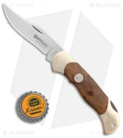 Boker Junior Scout Lockback Knife Thuja Wood (2.6" Satin) 111920 7 Boker Junior Scout Lockback Knife Thuja Wood (2.6" Satin) 111920 -Boker Boker Junior Scout Thuja Wood Satin BHQ 86582 er bottlecap