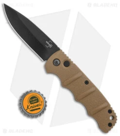 Boker Kalashnikov Drop Point Automatic Knife Coyote Brown (3.25" Black D2) -Boker Boker Kalashnikov Auto Coyote D2 Black BHQ 144762 jr bottlecap