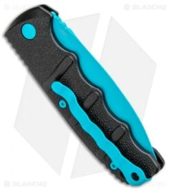 Boker Blue Scorpion Kalashnikov Dagger Automatic Knife (3.25" Electric Blue D2) -Boker Boker Kalashnikov Black Widow Blue jr side