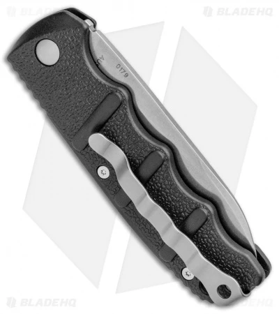 Boker Kalashnikov Modified Sheepsfoot Automatic Knife Black (3.25" Stonewash D2) 3 Boker Kalashnikov Modified Sheepsfoot Automatic Knife Black (3.25" Stonewash D2) - Image 3