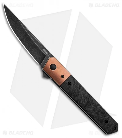 Boker Kwaiken Flipper Knife Marble Carbon Fiber/Copper (3.5" Smokewash) 1 Boker Kwaiken Flipper Knife Marble Carbon Fiber/Copper (3.5" Smokewash)