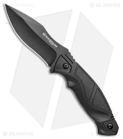 Boker Magnum Advance Pro Fixed Blade Knife Black (4.25" Black) 1 Boker Magnum Advance Pro Fixed Blade Knife Black (4.25" Black)