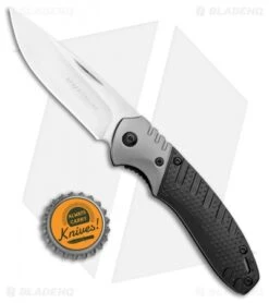 Boker Magnum Advance Pro EDC Liner Lock Knife Black Aluminum (2.8" Black) -Boker Boker Magnum Advance Pro EDC LL Black Aluminum Black 01RY309 BHQ 98583 jr bottlecap